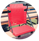 Bleacher Chairs - Preferred Bleacher Seating - Stadium Bleacher Seating