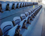 Merrimack College bleacher seating