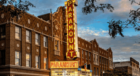 Paramount Theatre Centre Ballroom Anderson Indiana photo by cinematreasures.org user LouRugani