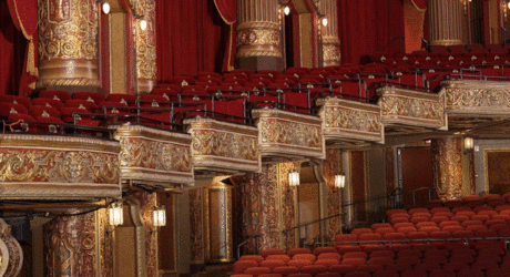 Kings Theatre Brooklyn New York Mezzanine Seating Restoration Photo by Cinema Treasures user comfortablycool