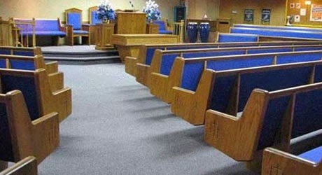 church furniture wooden pews