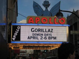 Apollo Theare marquee Harlem New York City
