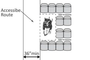 ADA IBC Code Audience Seating