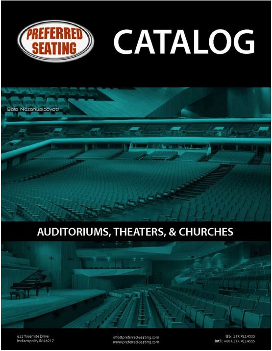 Auditoriums. Theaters and Churches Brochure