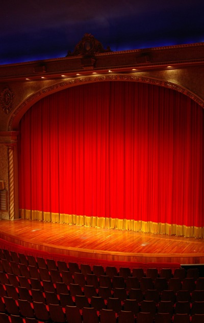 curtains and seats