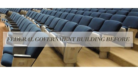 Federal Government Building Before Auditorium Seating Restoration