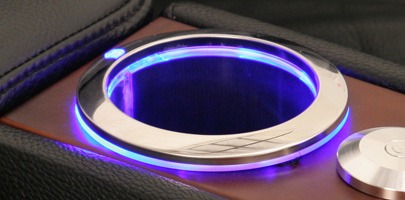 lighted cup holders