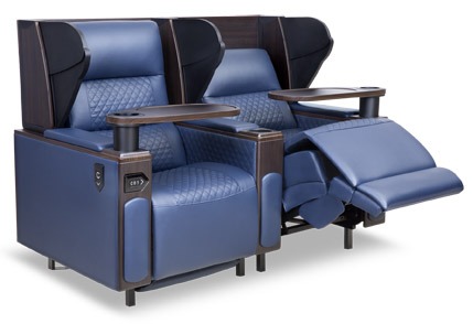 Millennium Premium luxury cinema seating for upscale movie venues