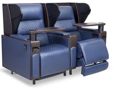 Millennium Premium luxury cinema seating for upscale movie venues