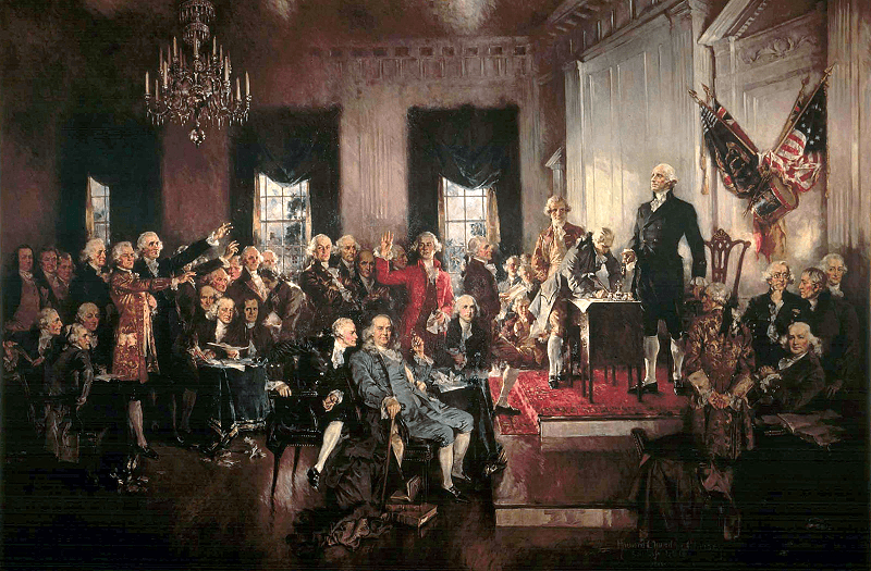 signing the united states constitution