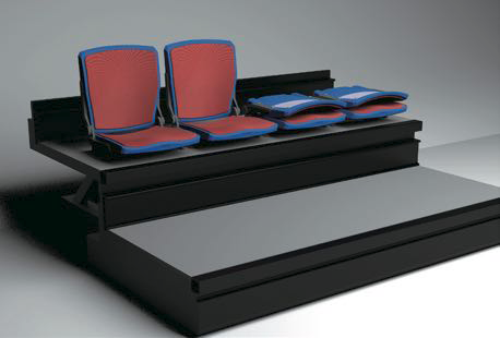 Telescopic Seating Retractable Platforms