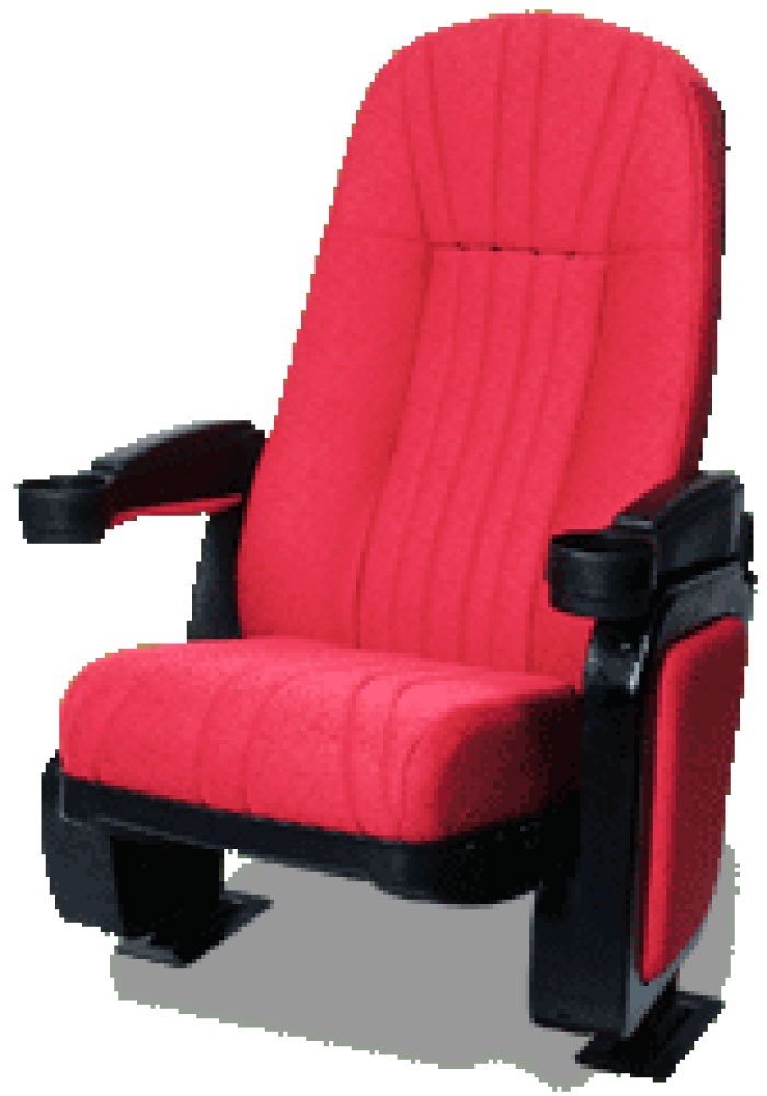 red top covered prelude chair