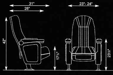 Alessandria Theatre Movie Seats Mechanical