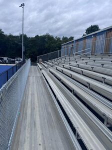Aluminum Bleachers Design for Sports Safety