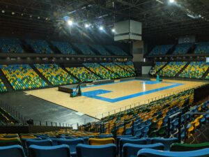 basketball court arena seating