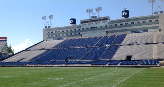 Brigham Young University Stadium Seating Installation
