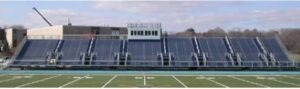 grandstands or bleachers
