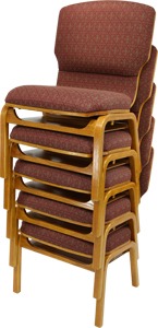 Meridian Church Chair stack