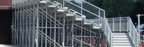 Permanent Angle Stadium Chairs