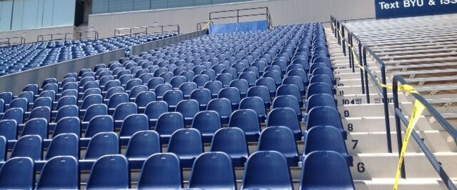 stadium seating installation
