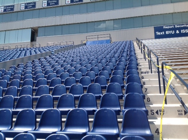 stadium seating installation