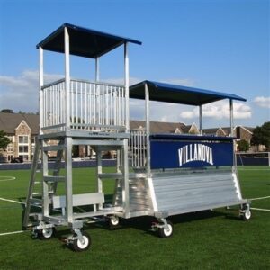Press Boxes in Sports Broadcasting