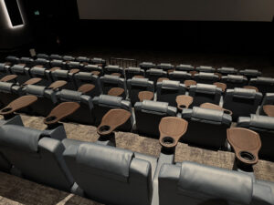 snack trays cinema seating