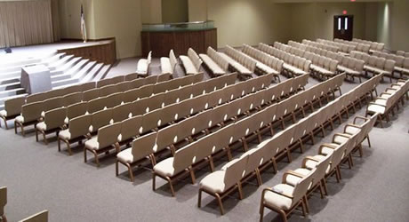 Stacking Chairs for Churches and Auditoriums, and Lecture Halls