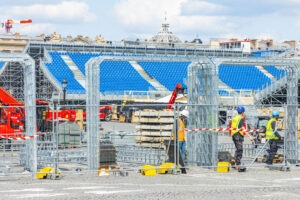 stadium seating bleachers