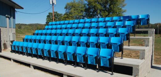 Bleachers Indoor Installation