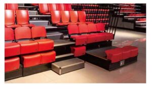 telescopic seating