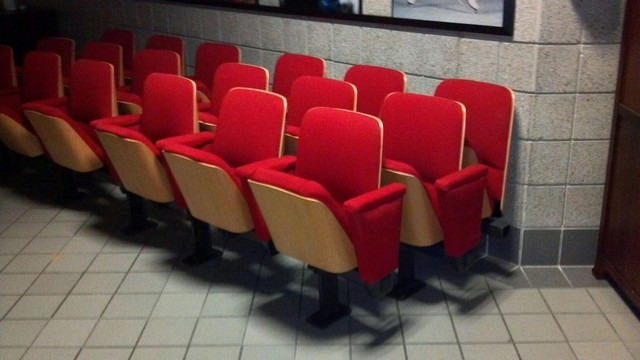 Red Used Theater Seats
