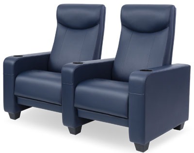 Valerio seats have swing back cinema seating for comfort while watching movie