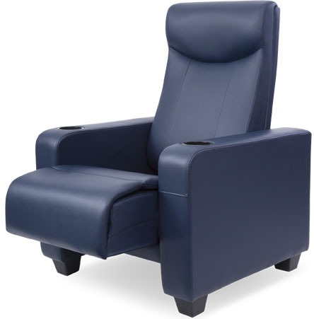 Valerio seats have swing back cinema seating for comfort while watching movie