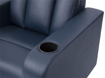 Valerio seats have swing back cinema seating for comfort while watching movie