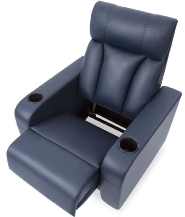 Valerio seats have swing back cinema seating for comfort while watching movie