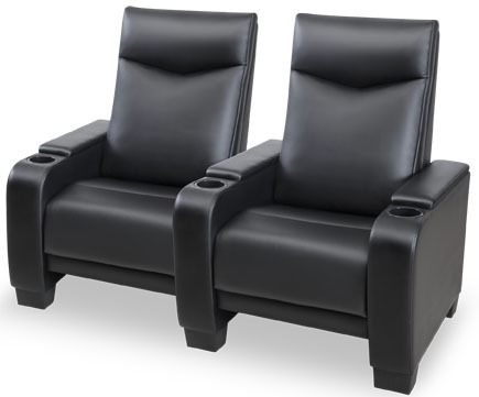 Valerio seats have swing back cinema seating for comfort while watching movie