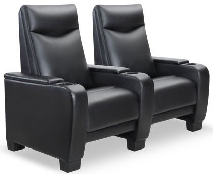 Valerio seats have swing back cinema seating for comfort while watching movie